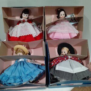 Madame Alexander Dolls (4) in boxes
